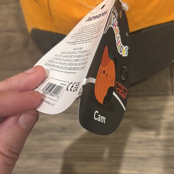π Pumpkin Cam Cat Mallow Mash Select Series Original Squishmallows 12β BNWT - Picture 8 of 8